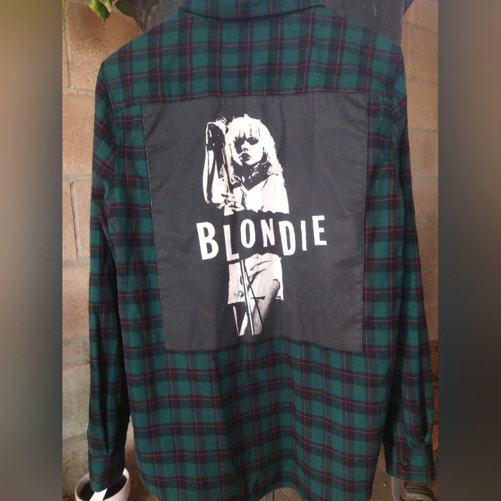 Vintage Blondie flannel